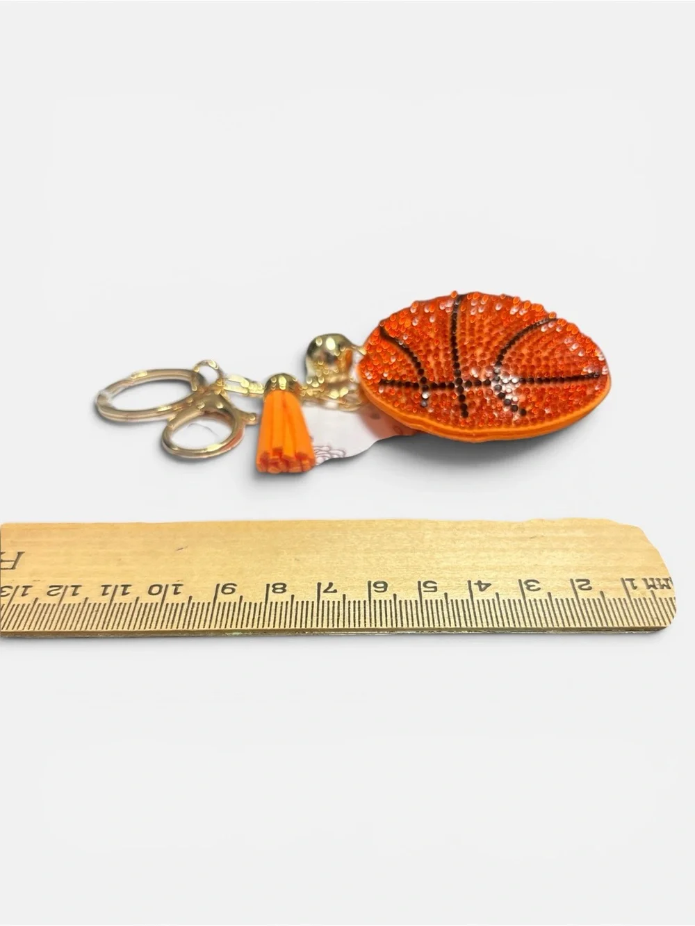 Rhinestone Basketball Keychain ELLA Joy